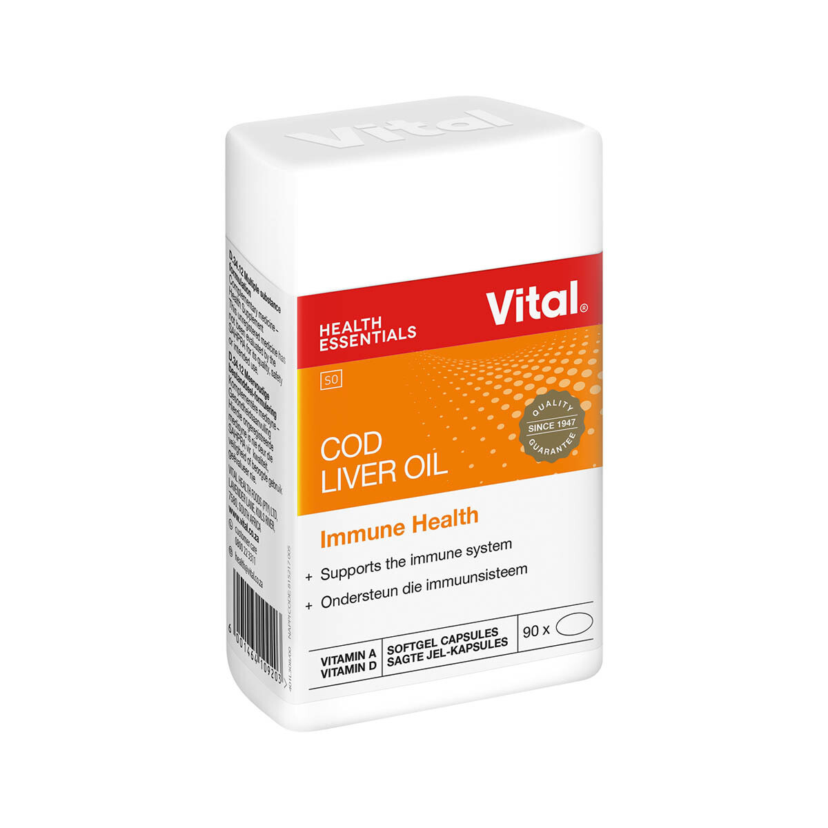 Vital Cod Liver Oil 90&#39;s