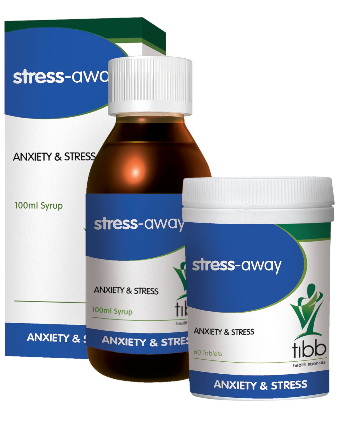 Tibb Stress-Away tablets 60&#39;s