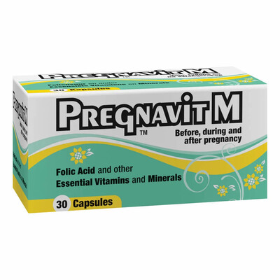 Pregnavit M capsules 30&#39;s