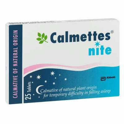 Calmettes Nite tablets 25&#39;s
