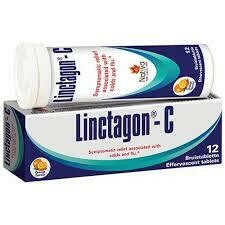 Linctagon-C effervescents 12&#39;s, Size &amp; type: 12&#39;s