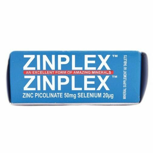 Zinplex syrup/tablets, Type: Tablets 60&#39;s
