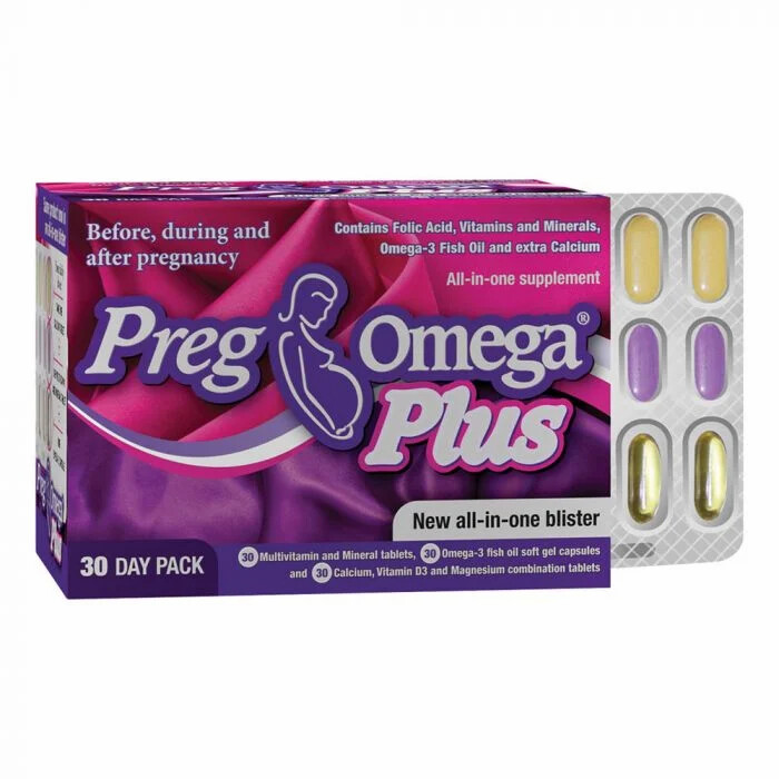 Pregomega Plus capsules 30&#39;s