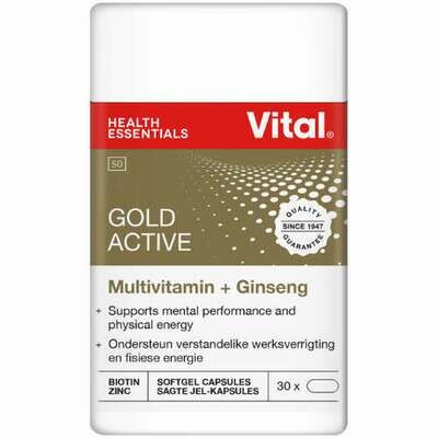 Vital Gold Active capsules 30&#39;s