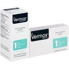 Vermox suspension/tablets