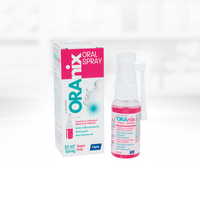Oranix spray/rinse, Type: Spray 30ml