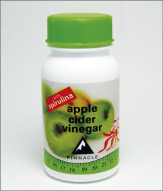 Pinnacle Apple Cider Vinegar with spirulina tablets 60&#39;s