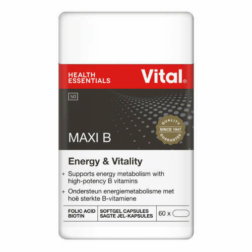 Vital Maxi B capsules 60&#39;s