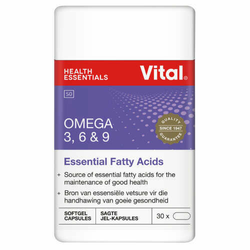 Vital Omega 3 &amp; 6 &amp; 9 capsules 30&#39;s