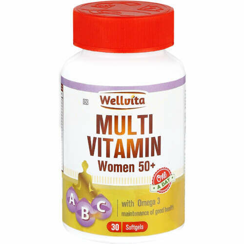 Wellvita Multivitamin Woman 50+ softgels (30&#39;s)
