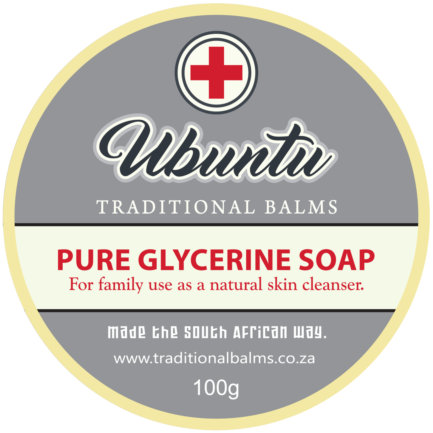 Ubuntu Pure Glycerine handsoap 100g