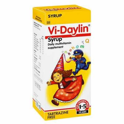 Vi-Daylin Childrens Vitamin syrups, Type: Vi-Daylin 1-5 years Syrup 150ml