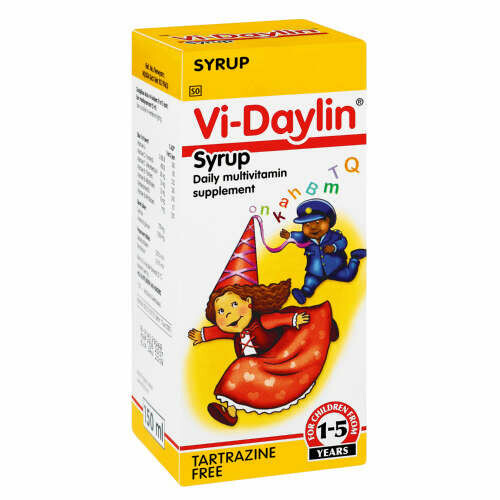 Vi-Daylin Childrens Vitamin syrups, Type: Vi-Daylin 1-5 years Syrup 150ml