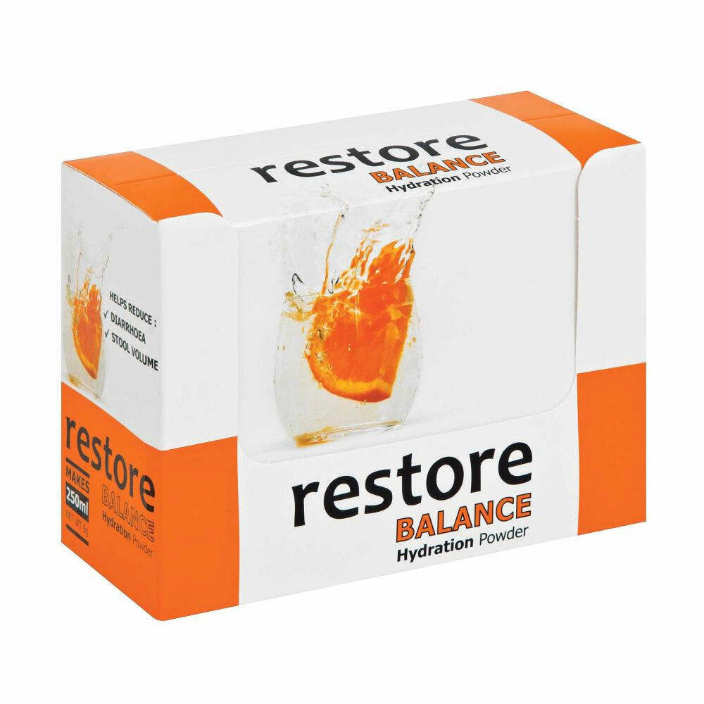Restore Diabetic Friendly Rehydration powder 6g sachets single