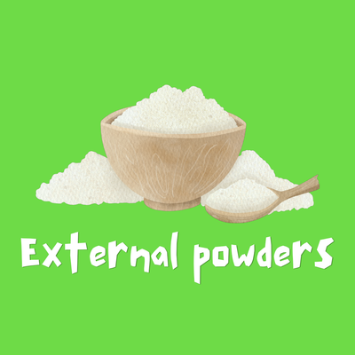 External powders
