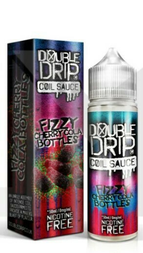 Double Drip  50ml Shortfill (80VG/20PG) Fizzy Cherry Cola Bottles