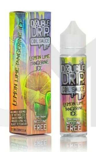 Double Drip  50ml Shortfill (80VG/20PG) Lemon Lime Tangerine ICE