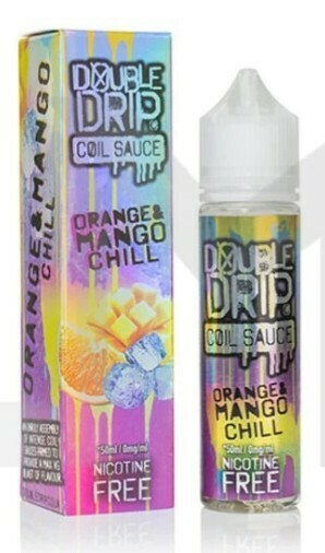 Double Drip  50ml Shortfill (80VG/20PG) Orange Mango Chill