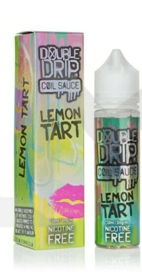 Double Drip  50ml Shortfill (80VG/20PG) Lemon TART