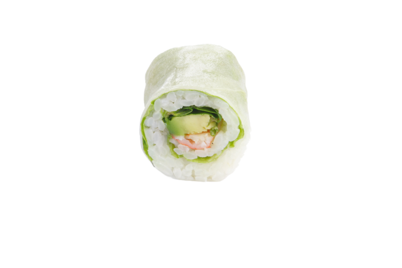 SPRING ROLL CREVETTE TEMPURA AVOCAT