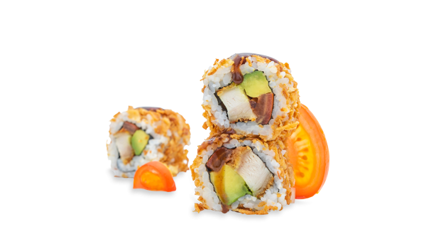 CRUNCH ROLL POULET FRIT AVOCAT