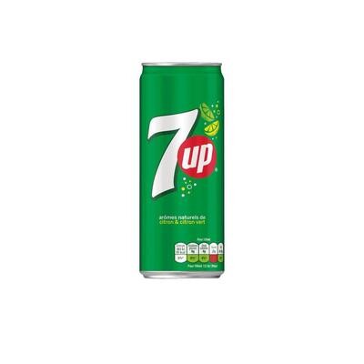 ​Boisson gazeuse Seven Up saveur citron et citron vert 33 CL