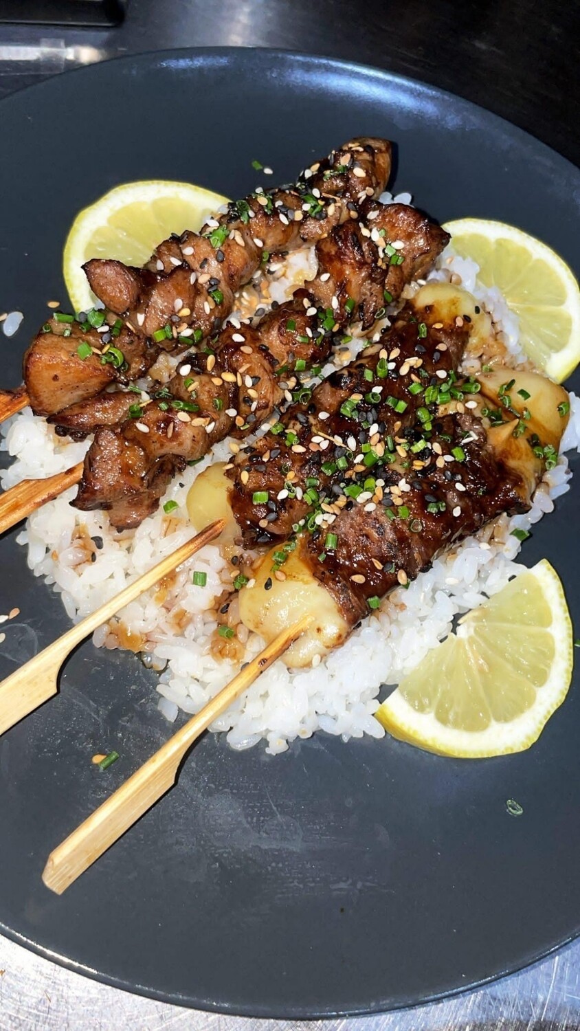 EXTRA YAKITORI BOEUF FROMAGE +RIZ