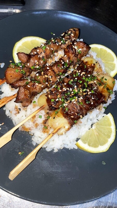 EXTRA YAKITORI BOEUF FROMAGE +RIZ