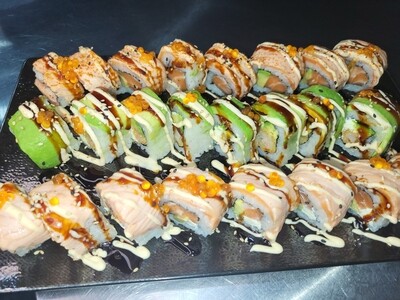 DRAGON ROLL SAUMON SPICY