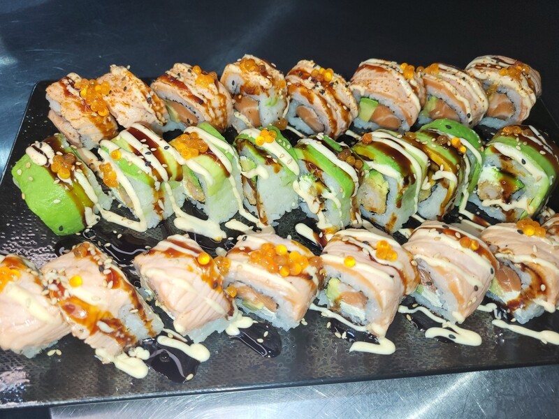 DRAGON ROLL SAUMON SPICY