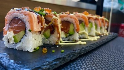 DRAGON ROLL SAUMON THON