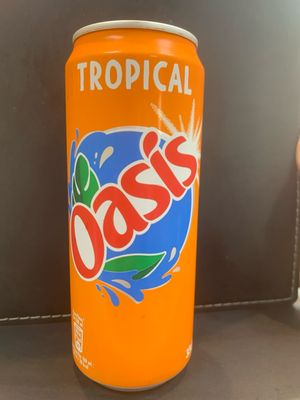 Canette Oasis tropical 33cl eau de source
