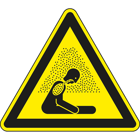 Symbol Warnung vor Erstickungsgefahr