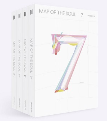 BTS Album - MAP OF THE SOUL : 7 (Random Ver.) CD + Poster