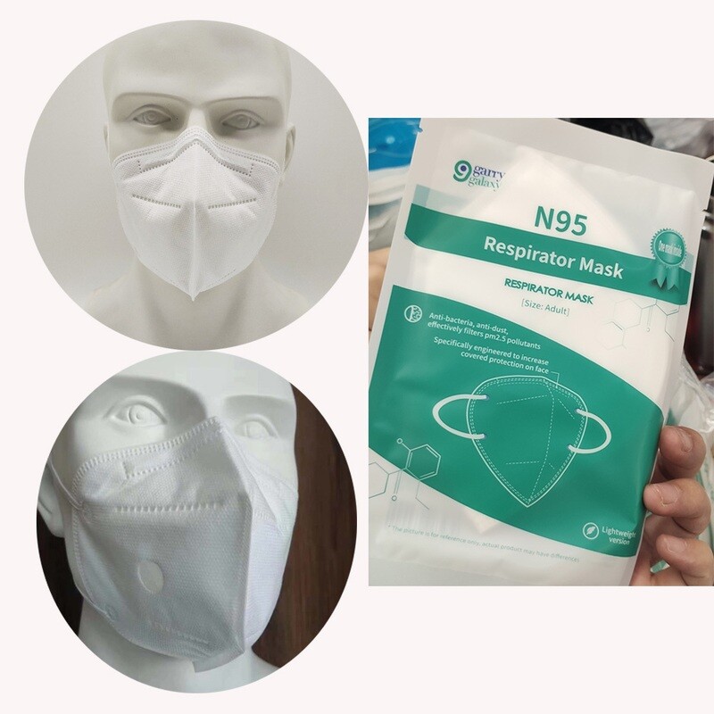 100 pcs Pack Maschere N95 FFP2 Covid 19 Mask 4 Layer Protection