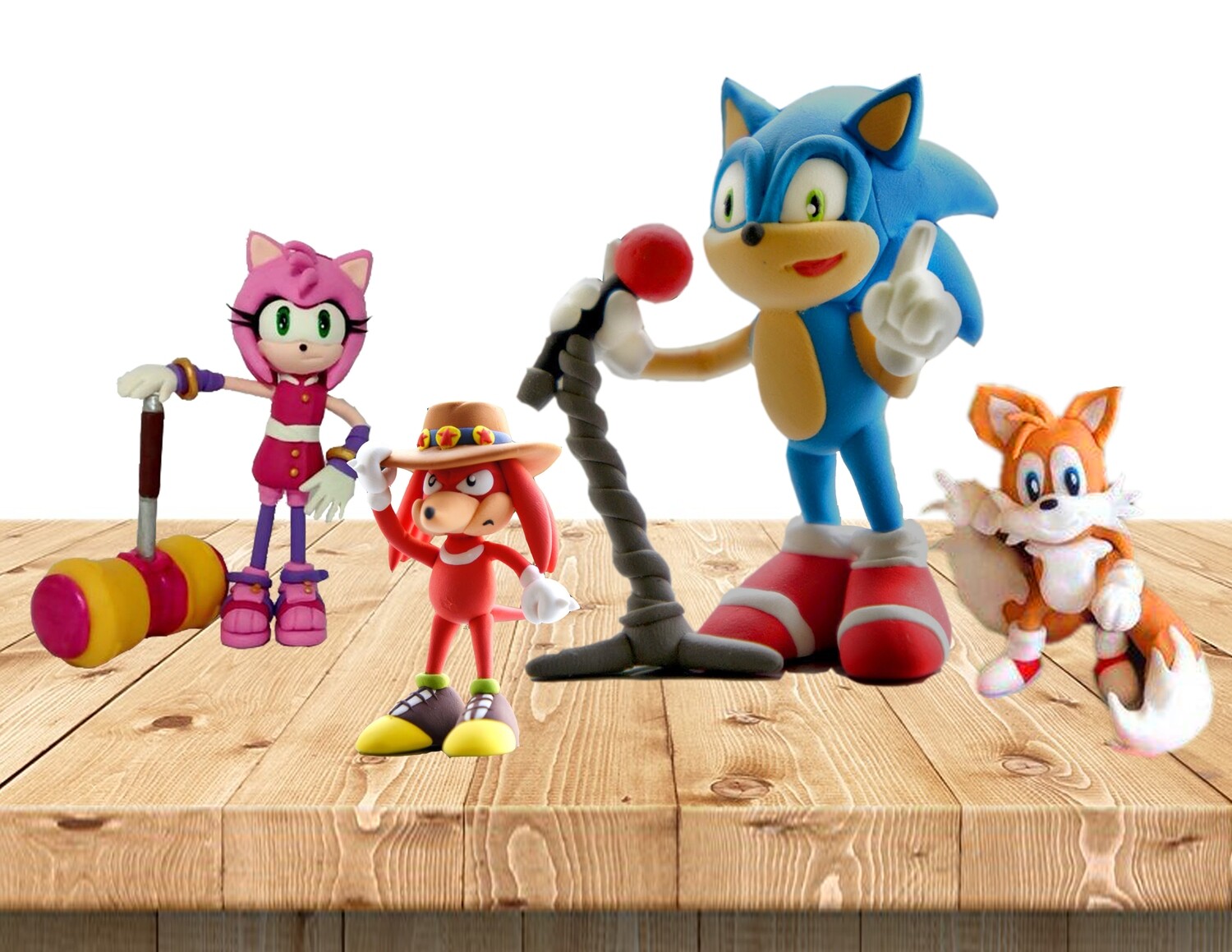 Sonic the Hedgehog Clay Art