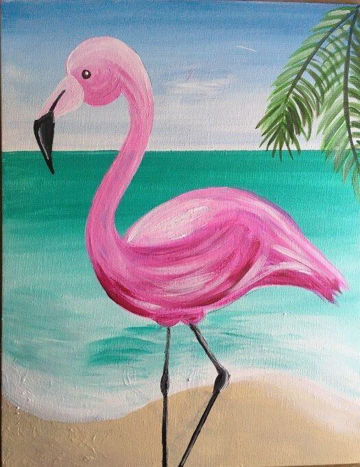 Spunky Flamingo