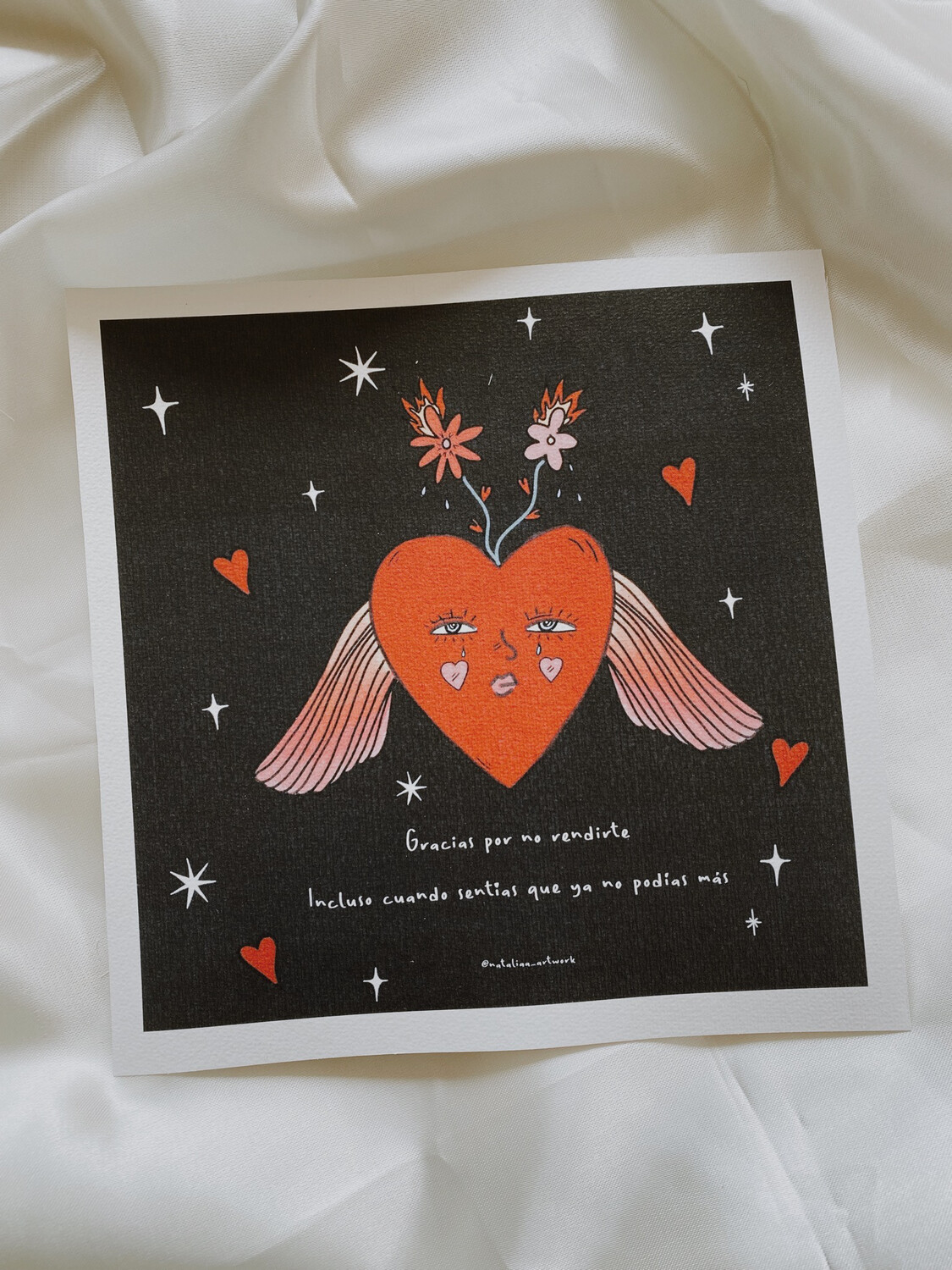 Corazón con alas