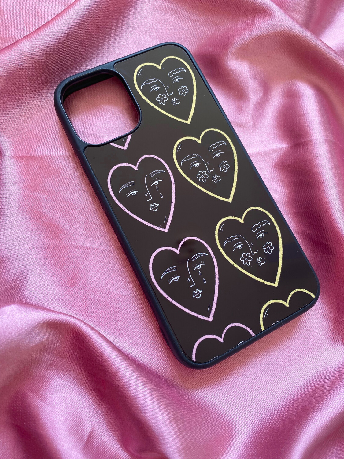 Corazones Neon