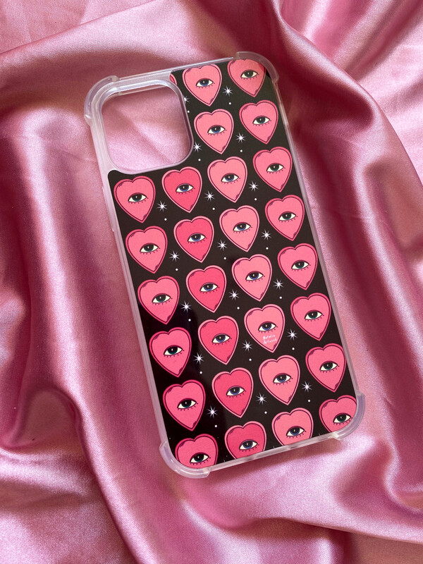 Corazones rosas