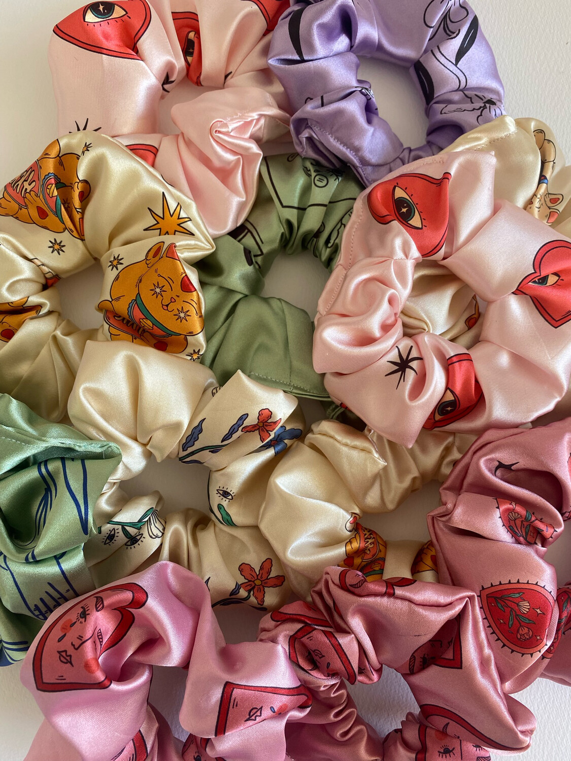 Pack 3 scrunchies