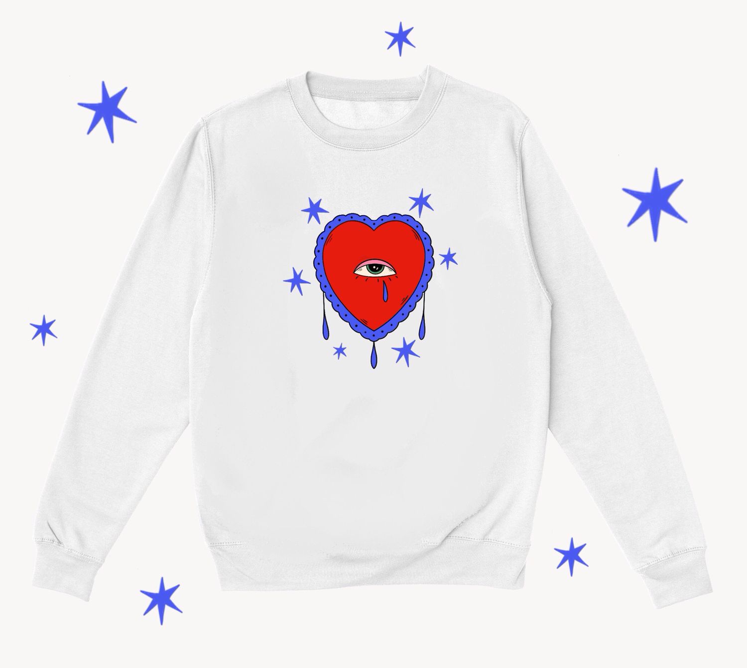 Corazón con encaje