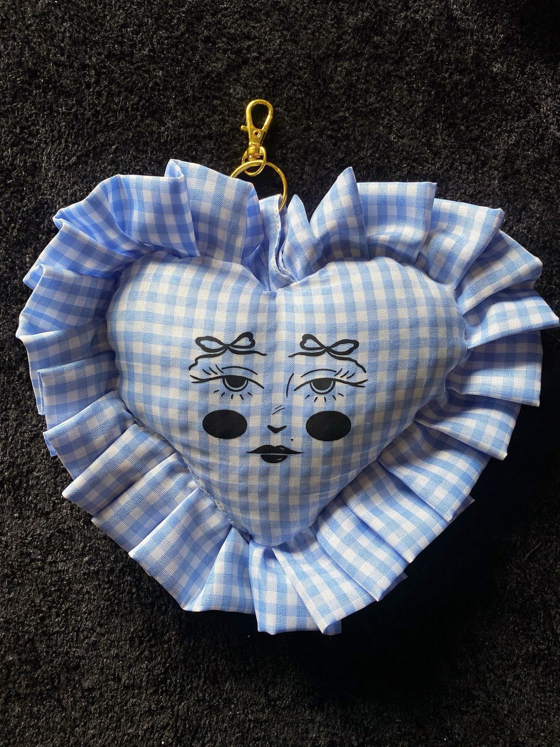 corazón azul