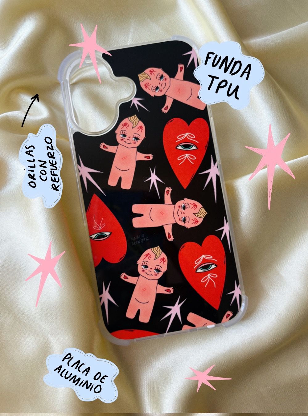 Kewpie (orilla transparente)