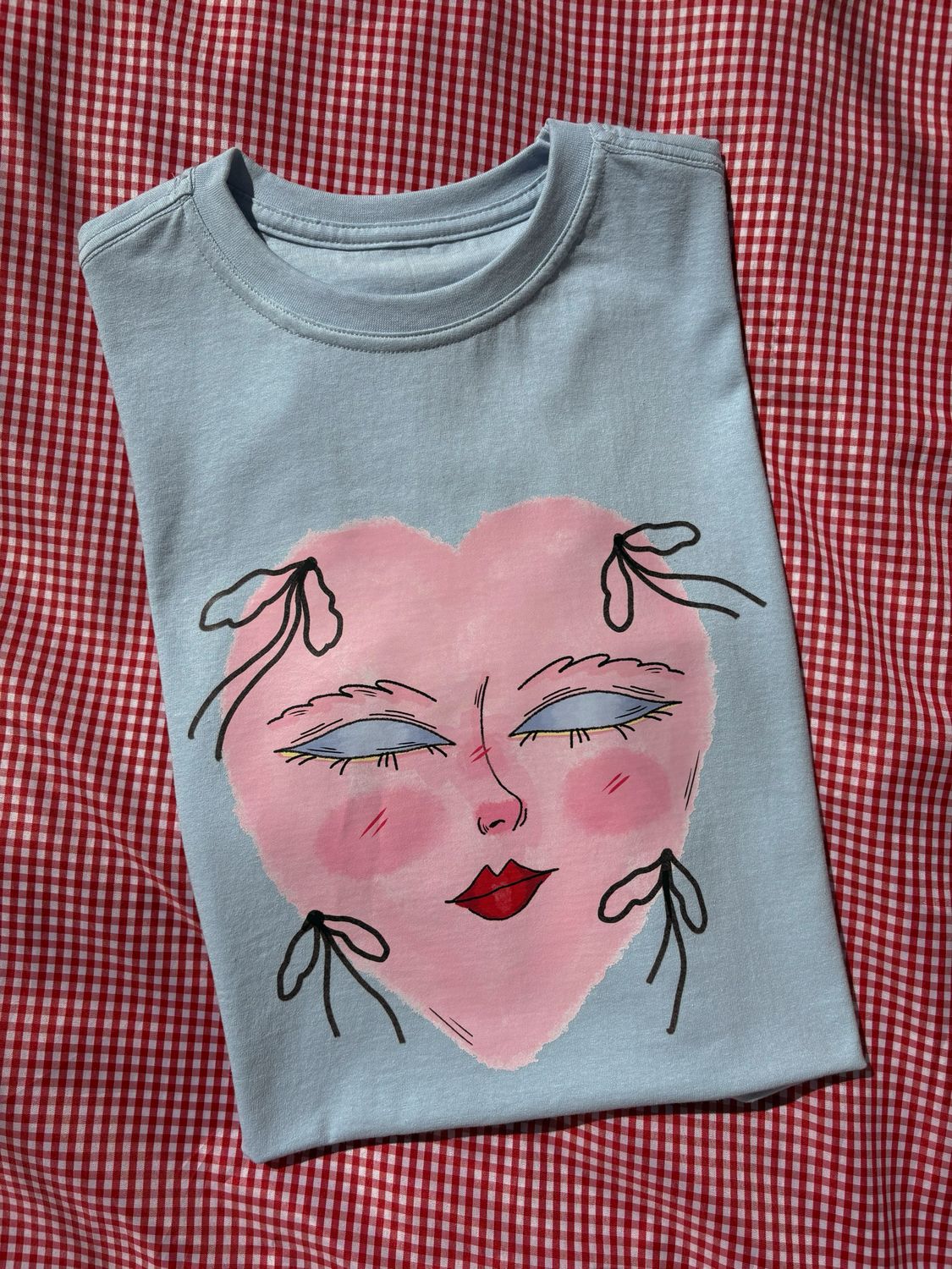 Corazón con moño