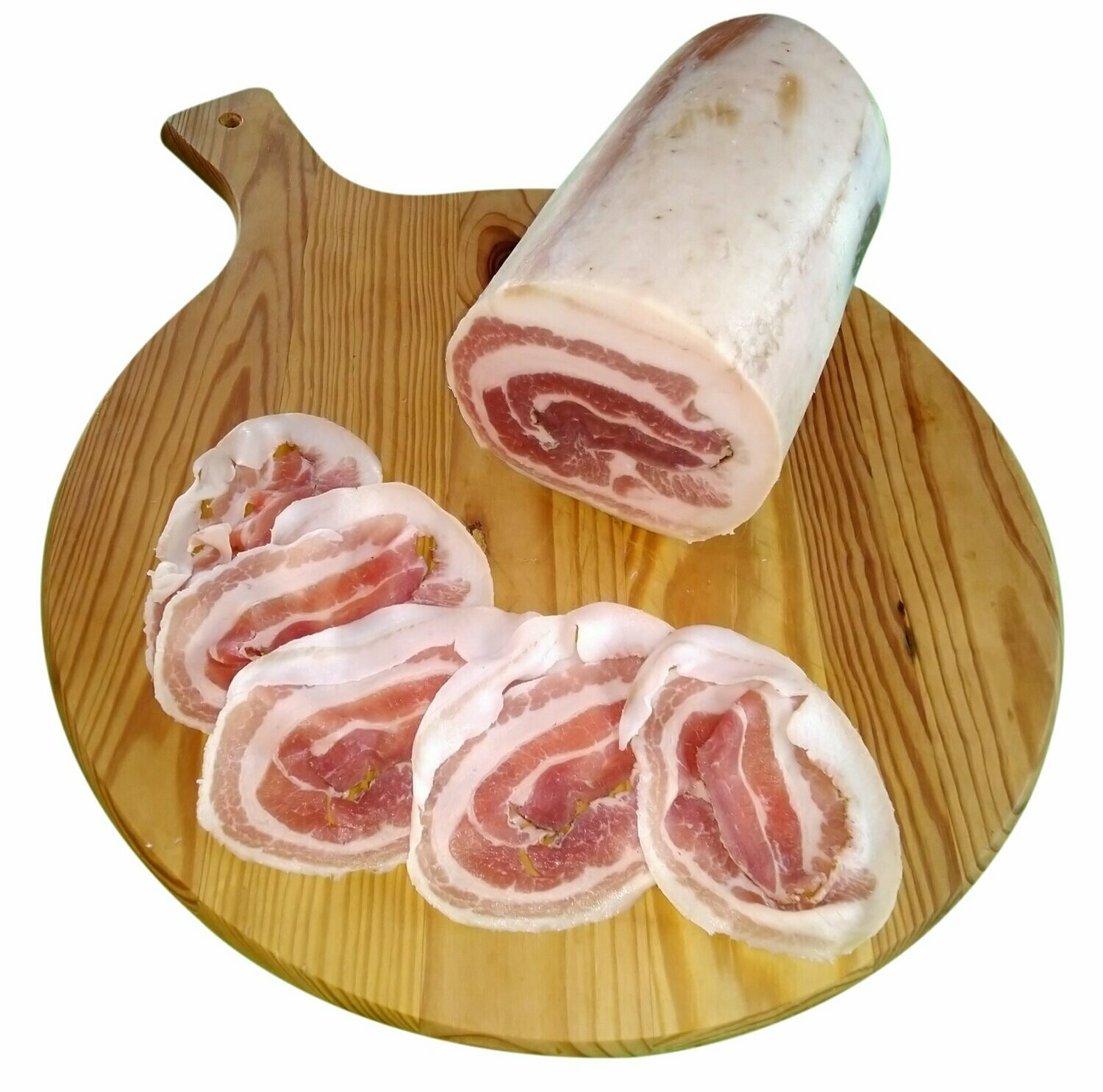 Pancetta arrotolata