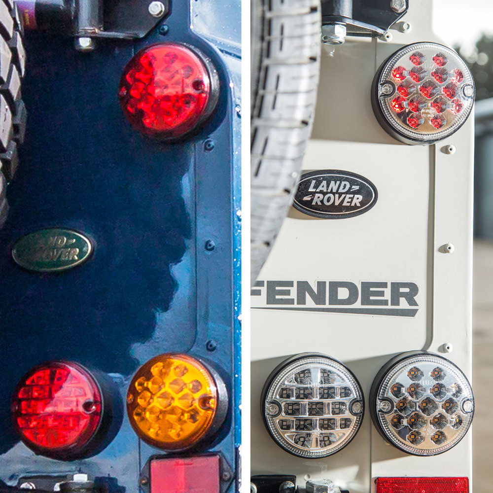 NAS style LED Lights Upgrade Kit for Land Rover Defender (95mm) - 11pcs