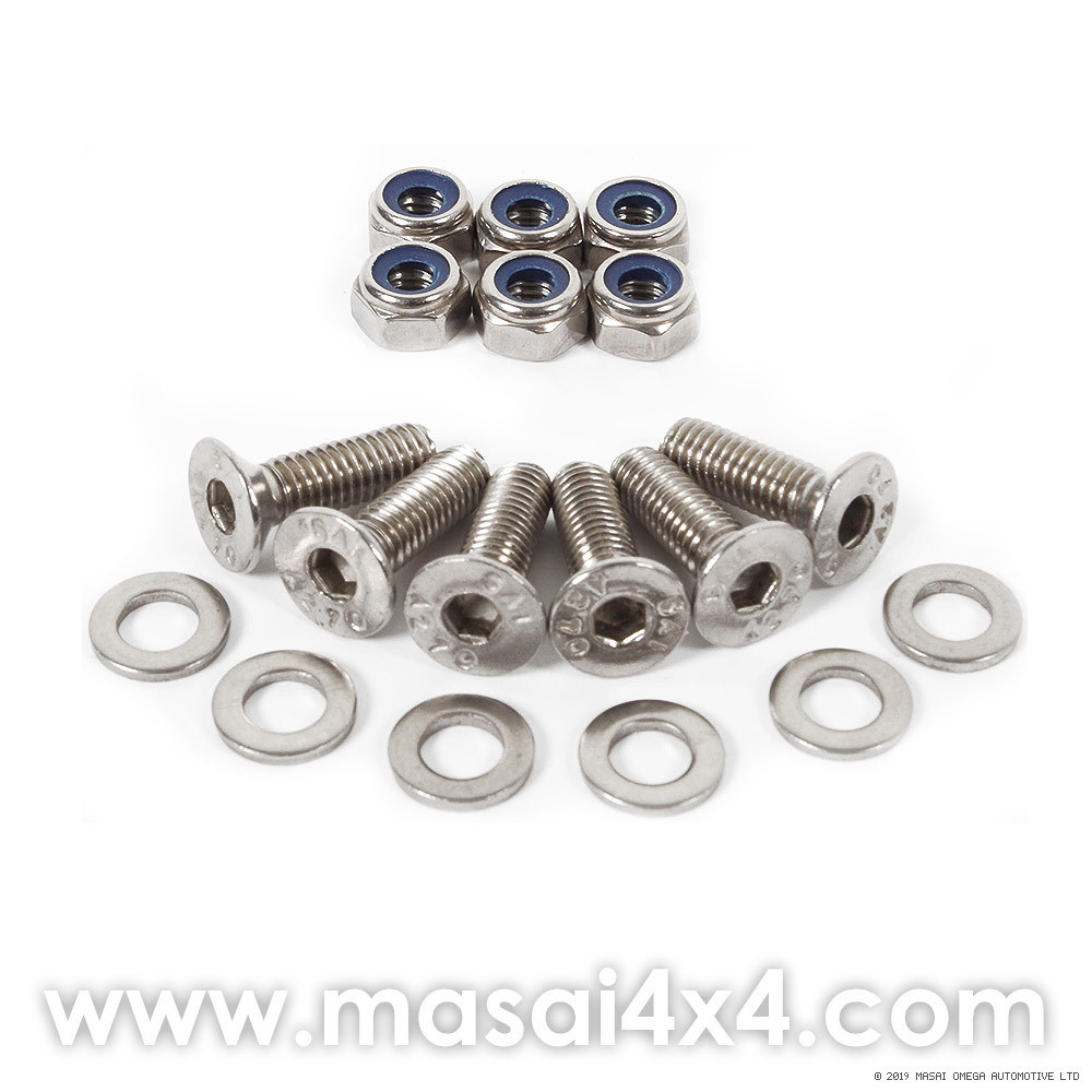 thumbnail image 2 of Allmakes 4x4 Bonnet Hinge Bush Kit For Land Rover Defender 90/110/130 – Pair (2) – Part 346849 2 of 6