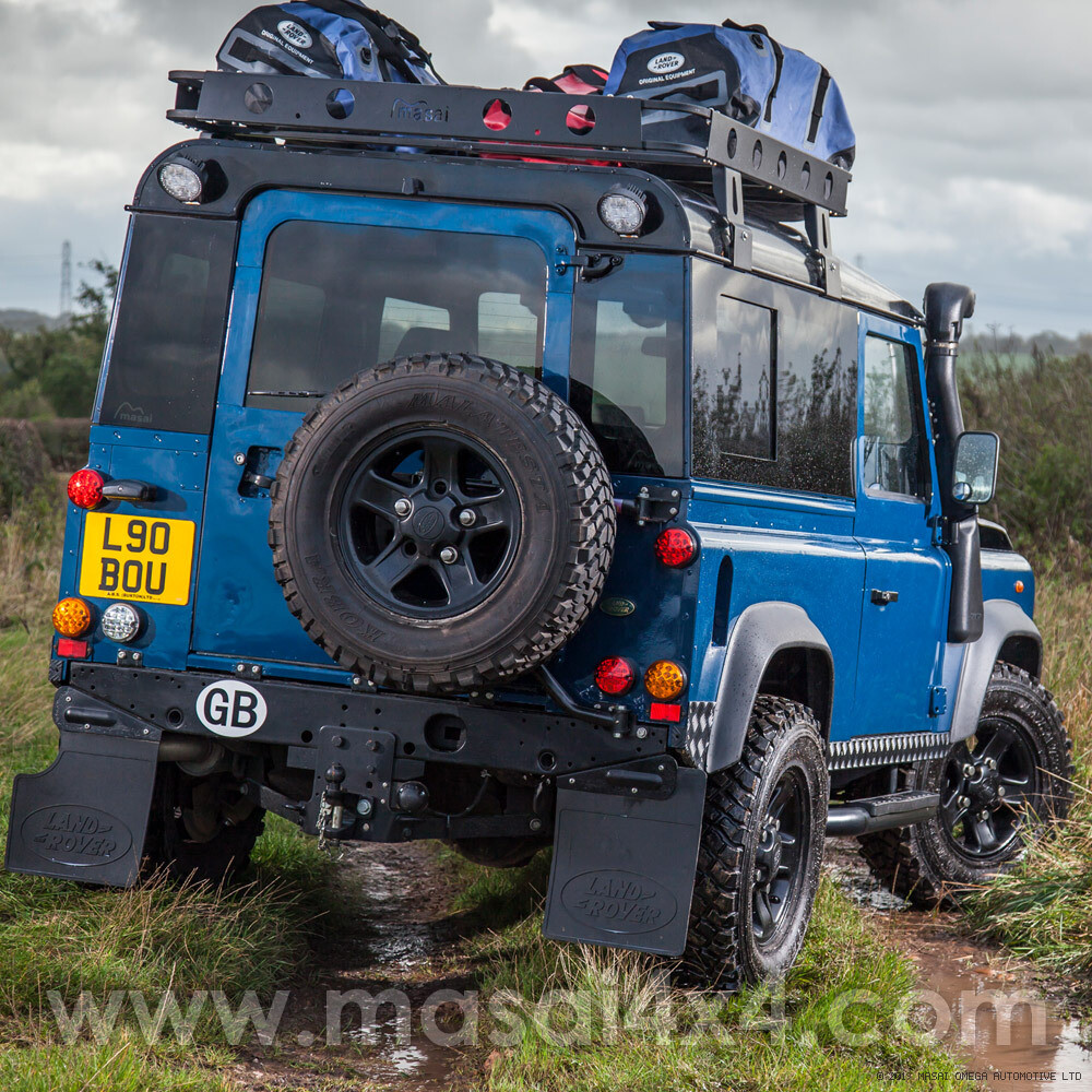 Rear door Spare Wheel Carrier Adaptor Land Rover Defender Alloy Wheels/SVX/X-Tec Rear door Spare Wheel Carrier Adaptor Land Rover Defender Alloy Wheels/SVX/X-Tec