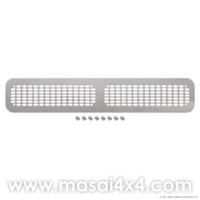 Lower Front Grille for Defender without Air Con - Stainless Steel